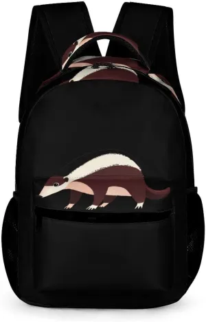 Cute Anteater Fashion Backpack Cute Daypack Unisex Laptop Bag for Travel Business Work