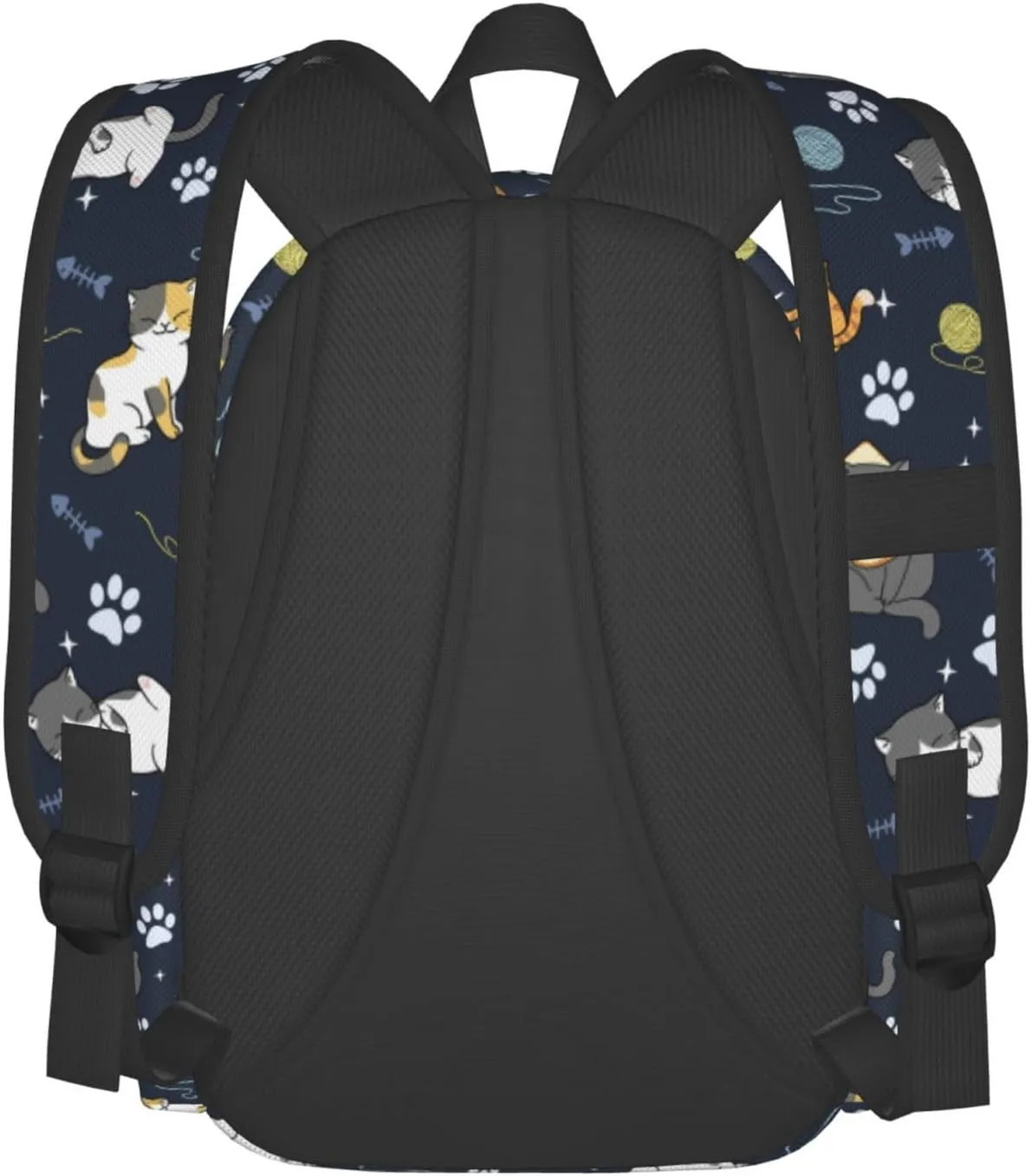 Cute Cats Backpack for Women 16.9 inch Travel Casual Laptop Backpack Lightweight Waterproof Hiking Daypack