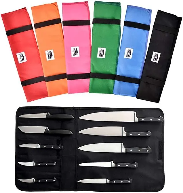 Cutlery Chef Bag – Knife Roll Bag for Professional Chefs – Fits up to 10 Knives
