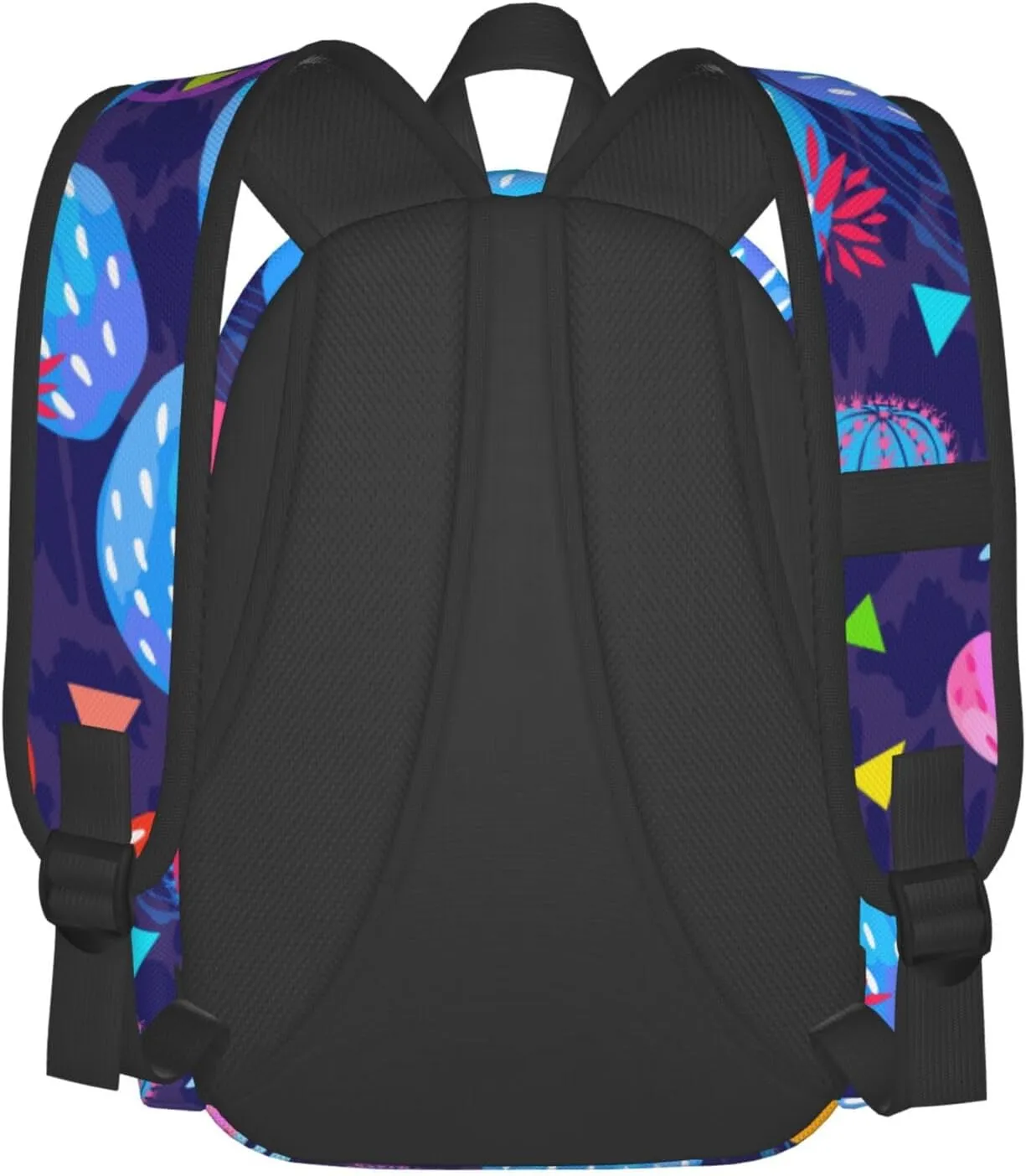 Delerain 17 Inch Backpack Bright Cactuses Laptop Backpack School Bookbag Shoulder Bag Casual Daypack For School/Camping/Hiking/Picnic/Beach/Travel