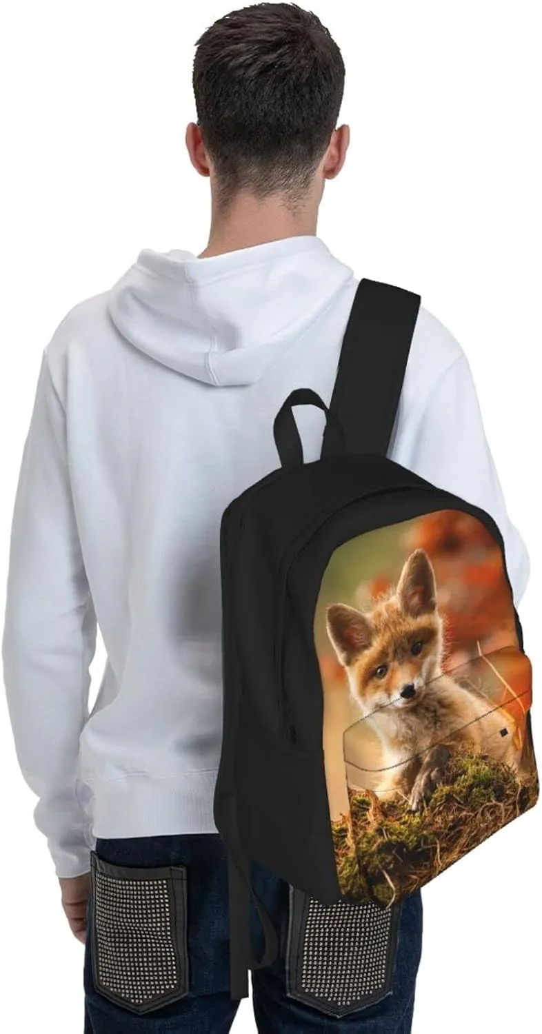 Delerain Cute Little Corgi Kids Backpack School Book Bag Travel Daypack Shoulder Bag 17 Inch Plus Lightweight Laptop Bag For 1-6th Grade Boys Girls Back To School