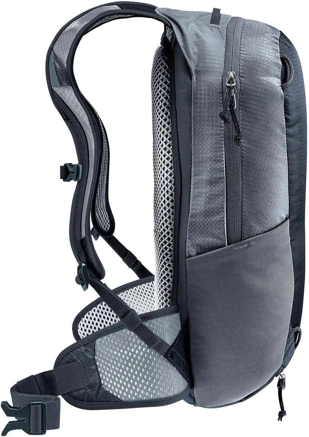 Deuter Race Backpack for Mountain Biking, Gravel Biking or Daily Commuting, Black, 8 L