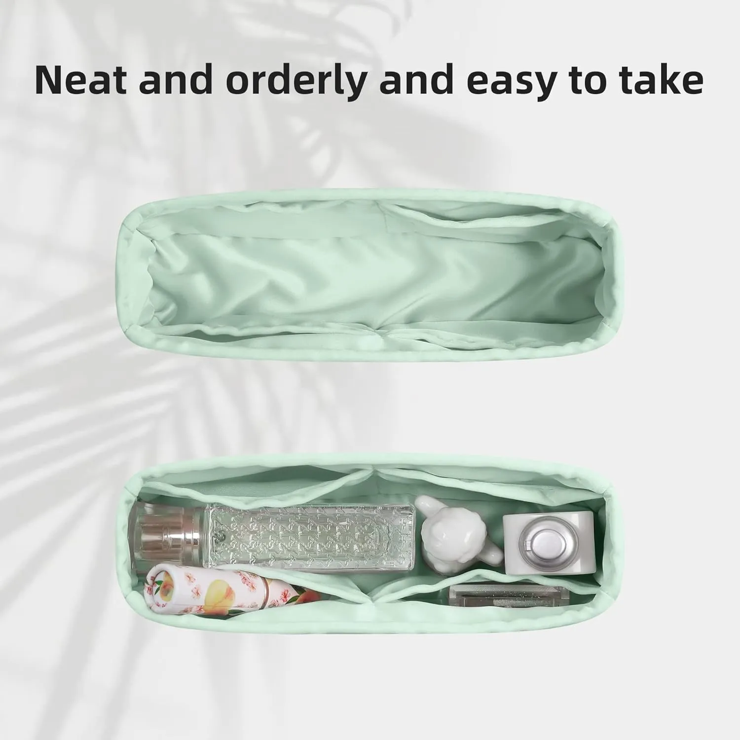 DGAZ Purse Organizer Insert，Silk Bag Organizer，Luxury Handbag & Tote Shaper Fits Chanel CF Bags