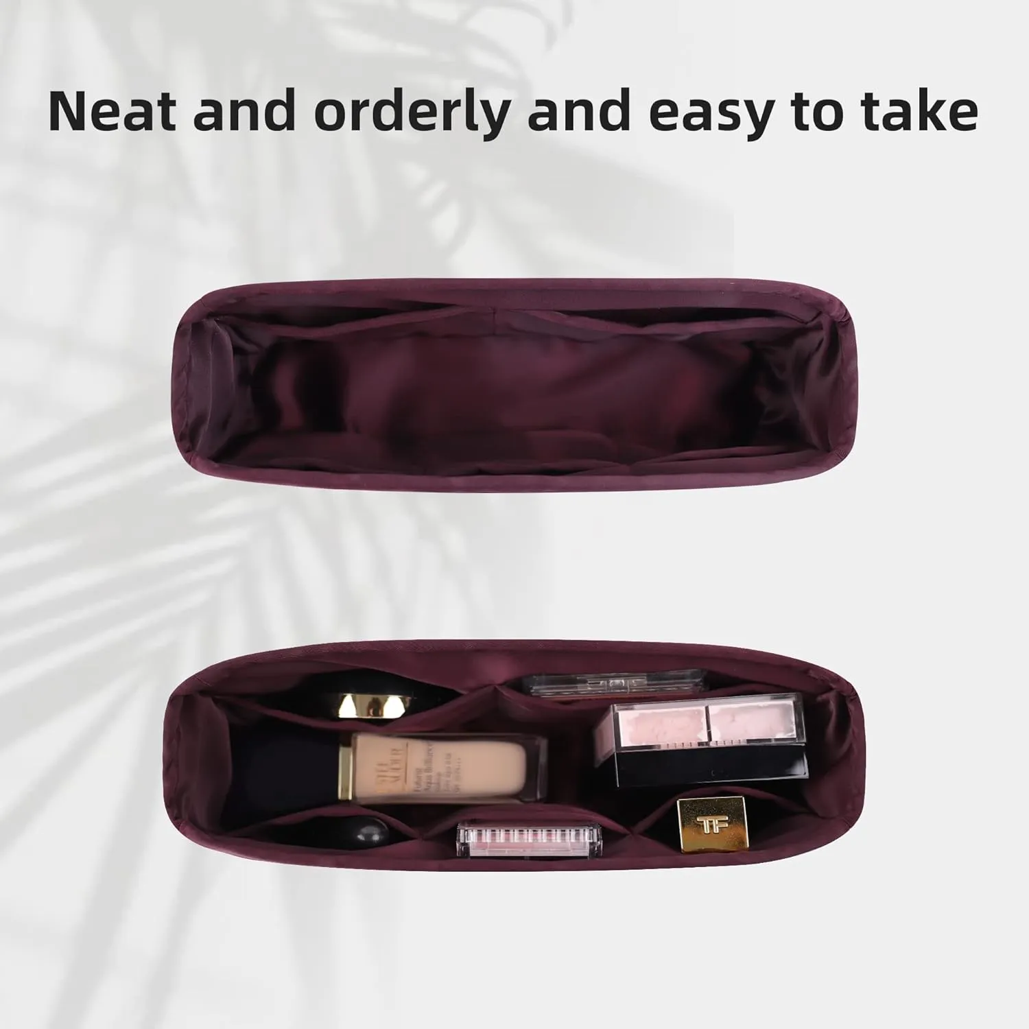 DGAZ Purse Organizer Insert，Silk Bag Organizer，Luxury Handbag & Tote Shaper Fits Chanel CF Bags