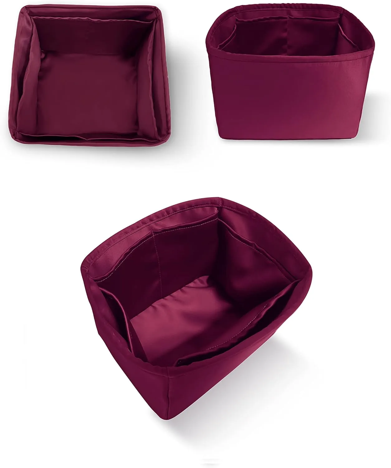 DGAZ Purse Organizer Silky Smooth Fits picotin 18/22 Bags,Silk,Luxury Handbag Tote in Bag Shapers (Anemone, PC22)