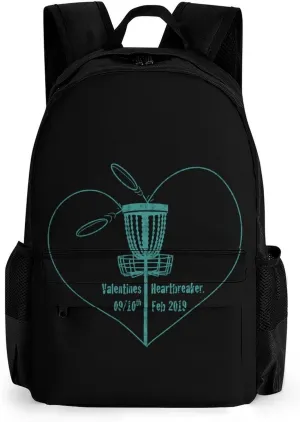 Disc Golf Icon Basket Travel Laptop Backpack for Men Women Casual Basic Bag Hiking Backpacks Work