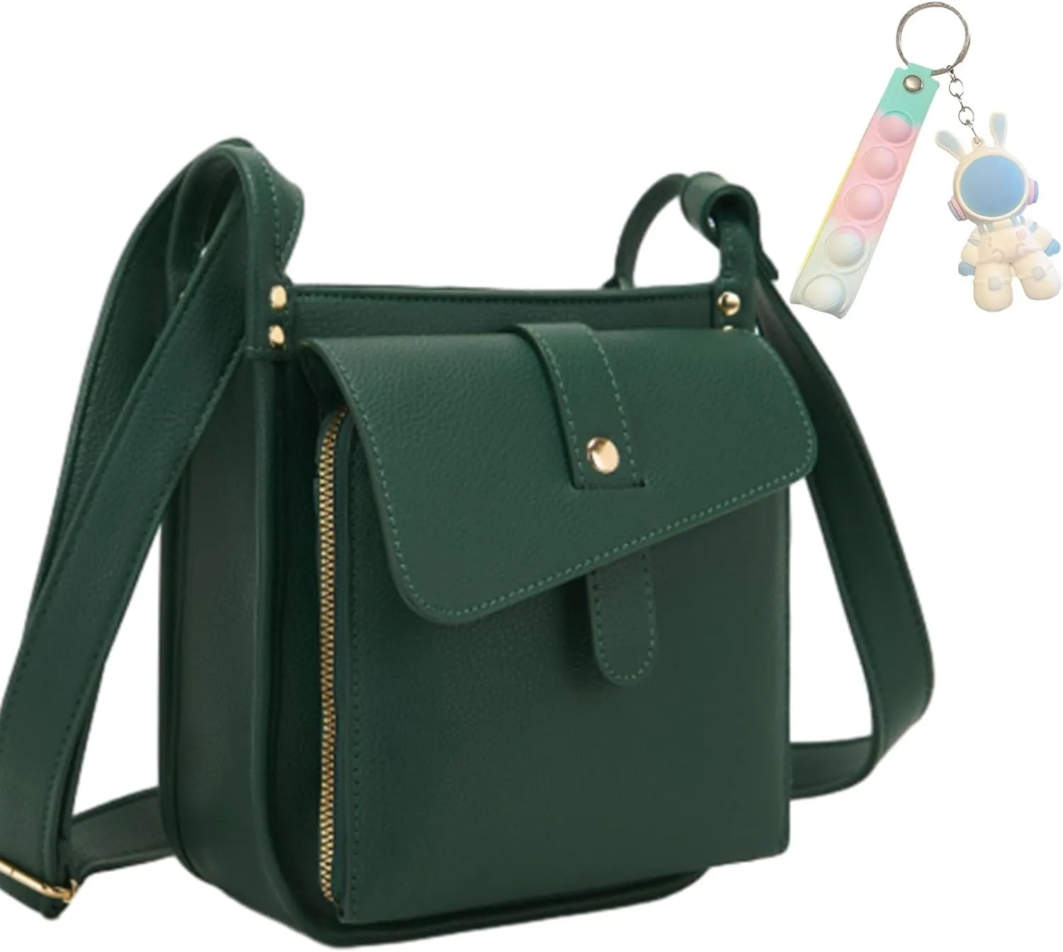 Dollver Crossbody Purse - Unique Design Crossbody Leather Bag, Dollver Crossbody Bag Handbags