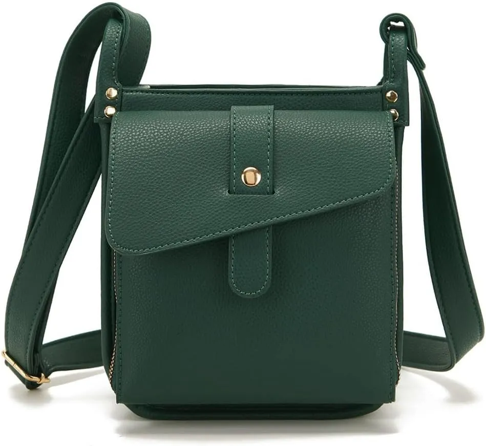 Dollver Crossbody Purse - Unique Design Crossbody Leather Bag, Dollver Crossbody Bag Handbags