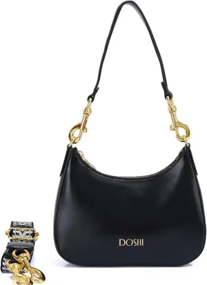 DOSHI - Hobo Crossbody Bag for Women - Premium and Sustainable Microfiber Vegan Leather Tote Bag for Women