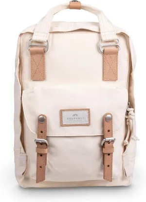 Doughnut Macaroon Organic Cotton Series 16L Travel School Ladies College Girls Lightweight Commuter Casual Daypacks Bag Backpack (Regular)…