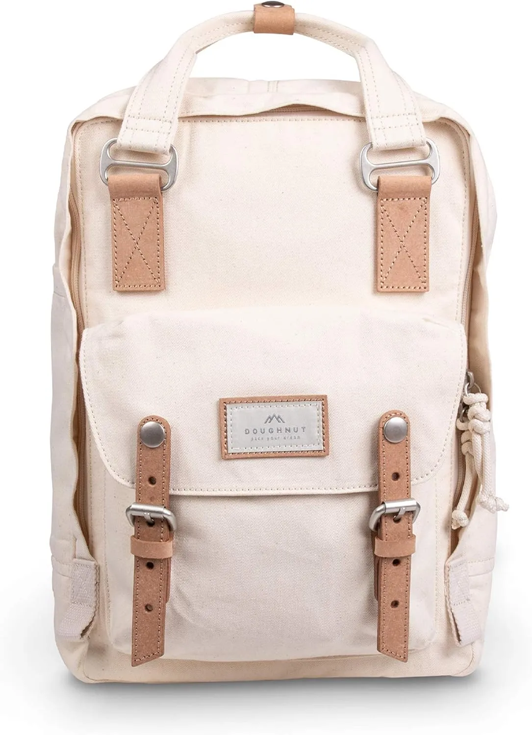 Doughnut Macaroon Organic Cotton Series 16L Travel School Ladies College Girls Lightweight Commuter Casual Daypacks Bag Backpack (Regular)…