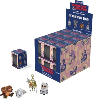 Dungeons & Dragons D&D: 3" Plush Charms Wave 2 Display - 24 Count Pack by Kidrobot, Collectible Keychains