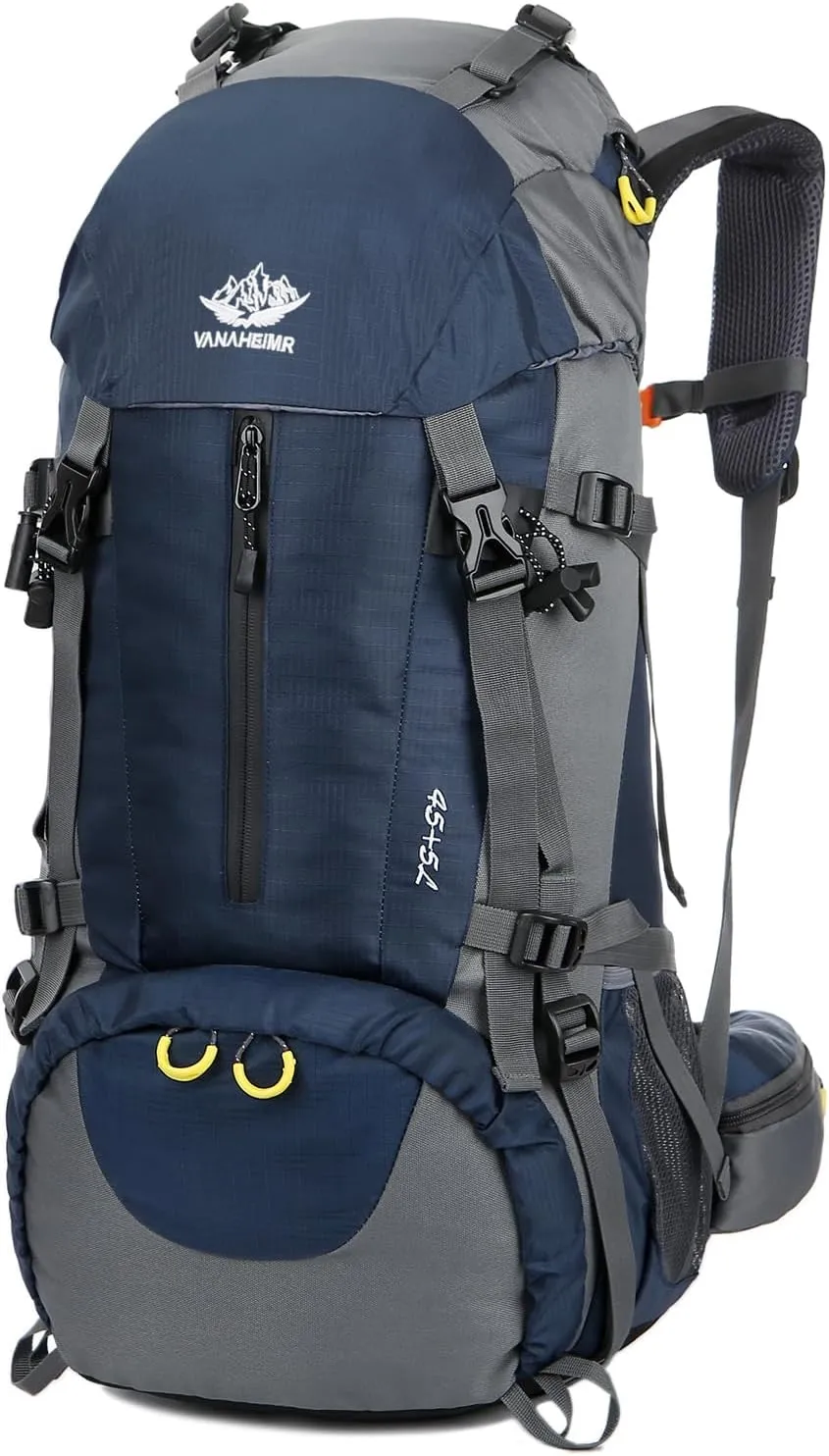 Esup 50L Hiking Backpack Men Camping Backpack with rain cover 45l 5l Lightweight Backpacking Backpack Travel Backpack
