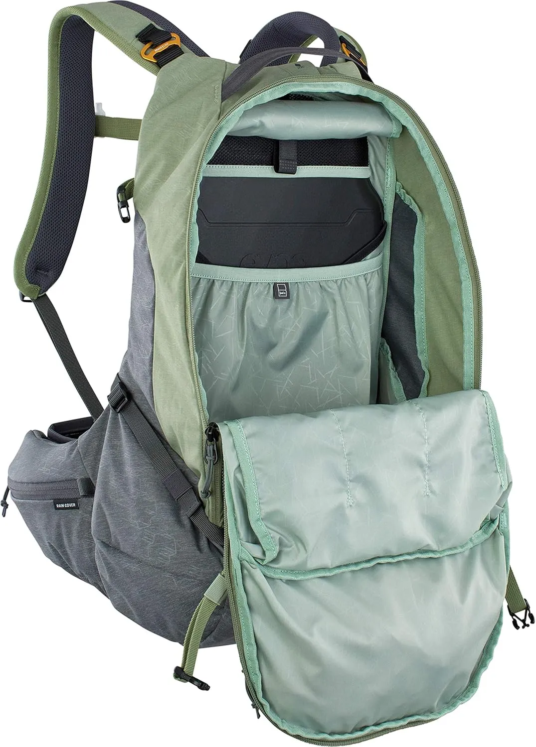 Evoc Rucksack Backpacks, Olive/Carbon Grey, Small-Medium