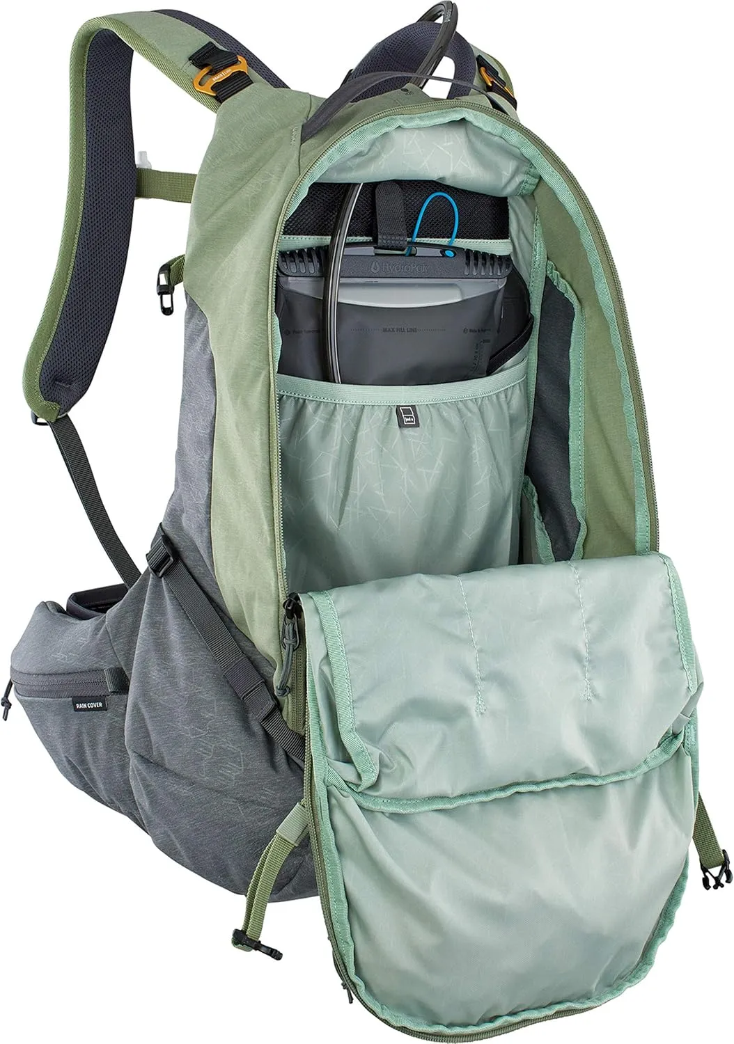 Evoc Rucksack Backpacks, Olive/Carbon Grey, Small-Medium