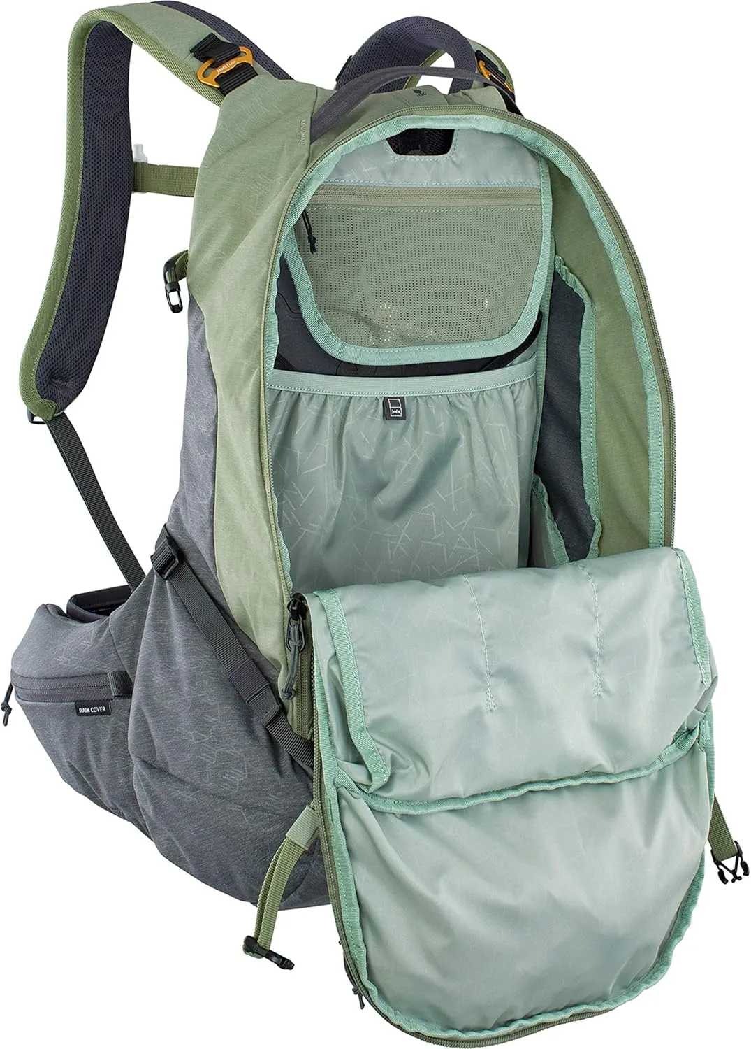 Evoc Rucksack Backpacks, Olive/Carbon Grey, Small-Medium