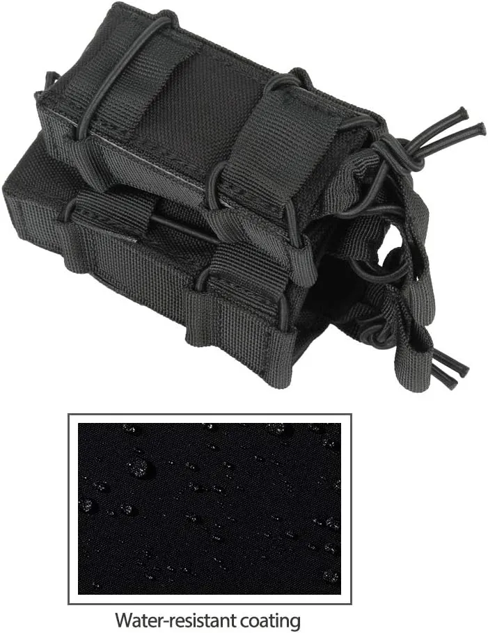 EXCELLENT ELITE SPANKER Open Top M4 M14 M16 AR15 Mag Pouch and Single Pistol Mag Pouch Flashlight Holder Magazine