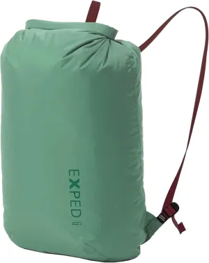 Exped Splash 15 Backpack | Extremely Versatile Pack | Light & Compact Rolltop Stuff Sack | Multi-Use Waterproof Daypack, Sage, 15L