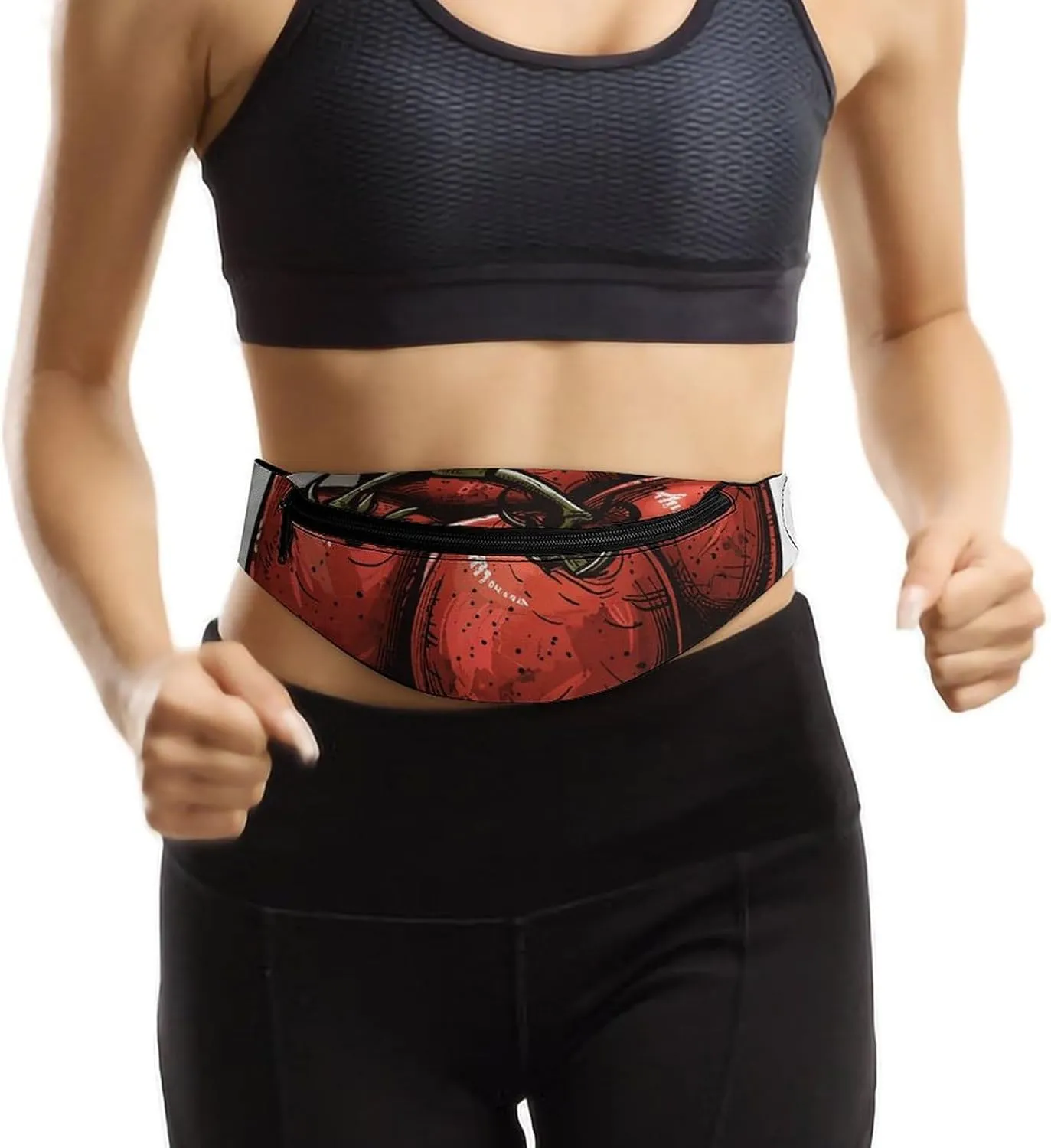 Fanny Pack for Women Men Tomatoes on The Vine Waist Pack Adjustable Belt Bag for Workout Running Travelling Casual Waist Bag, 36*15cm, style-1-2