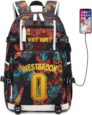 FANwenfeng Basketball Player 0 Multifunction Backpack Travel Daypacks Fans Bag (Style 1)