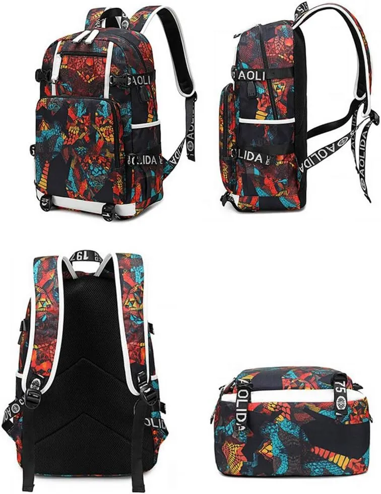 FANwenfeng Basketball Player 0 Multifunction Backpack Travel Daypacks Fans Bag (Style 1)