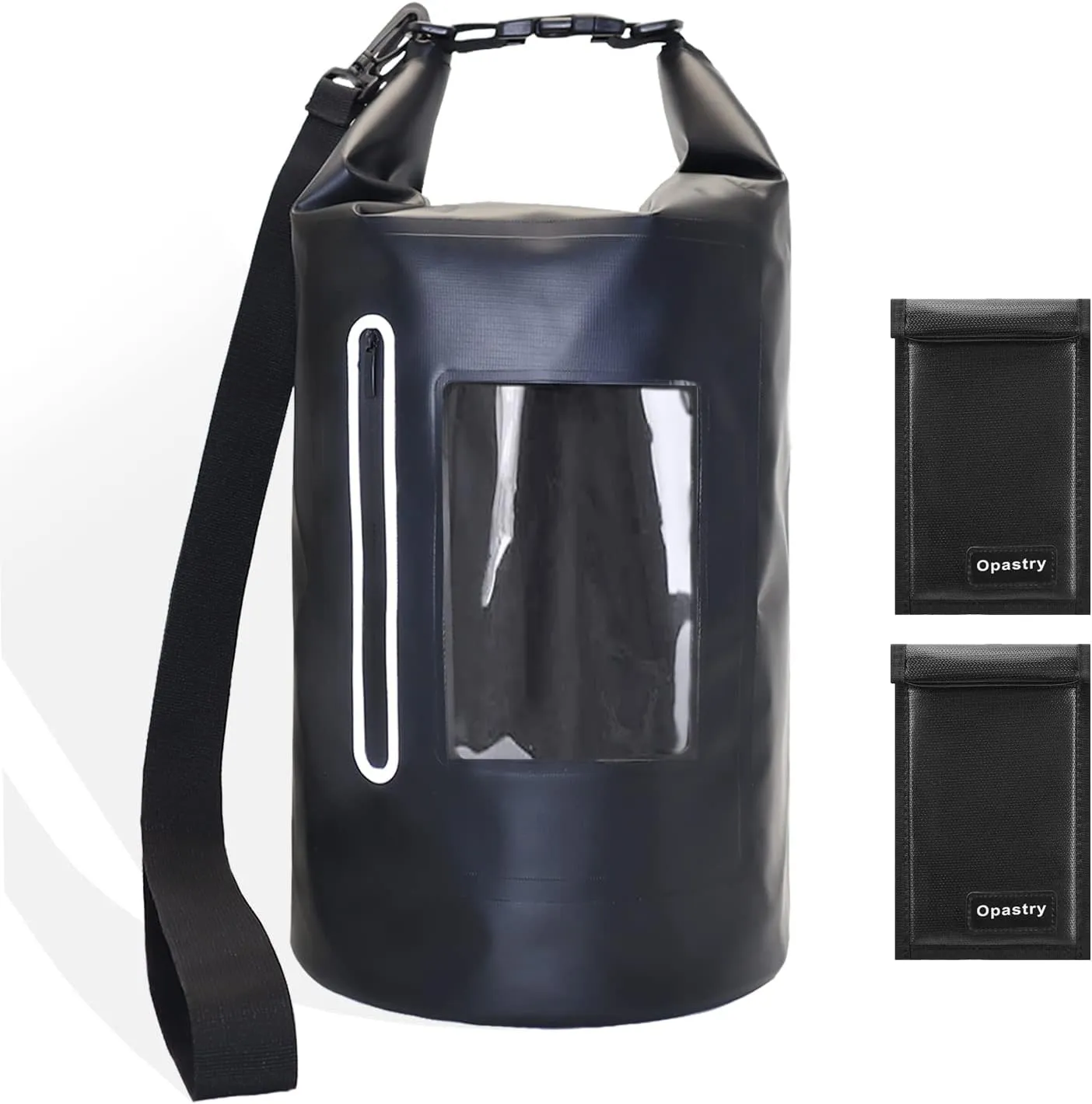 Faraday Bags Military-Grade Shield Bag 15L, Waterproof Faraday Cage with 2Pcs Faraday Pouch, Signal Blocking Faraday Dry Bag, Anti-Tracking Faraday Bags