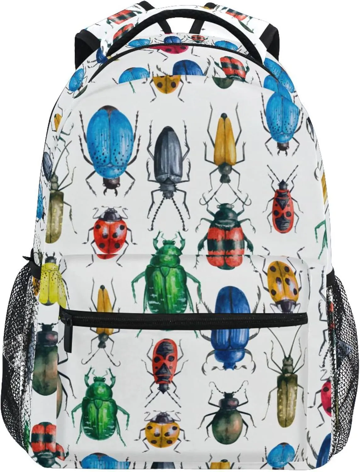 Fisyme Insects Bugs Beetles Laptop Backpack Bag Bookbag Casual Hiking Travel Computer Notebooks Daypacks