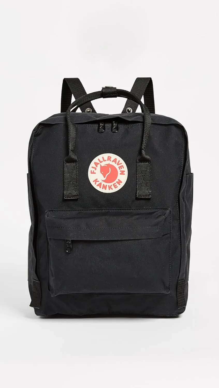 Fjallraven Women's Kanken Backpack, Black, One Size