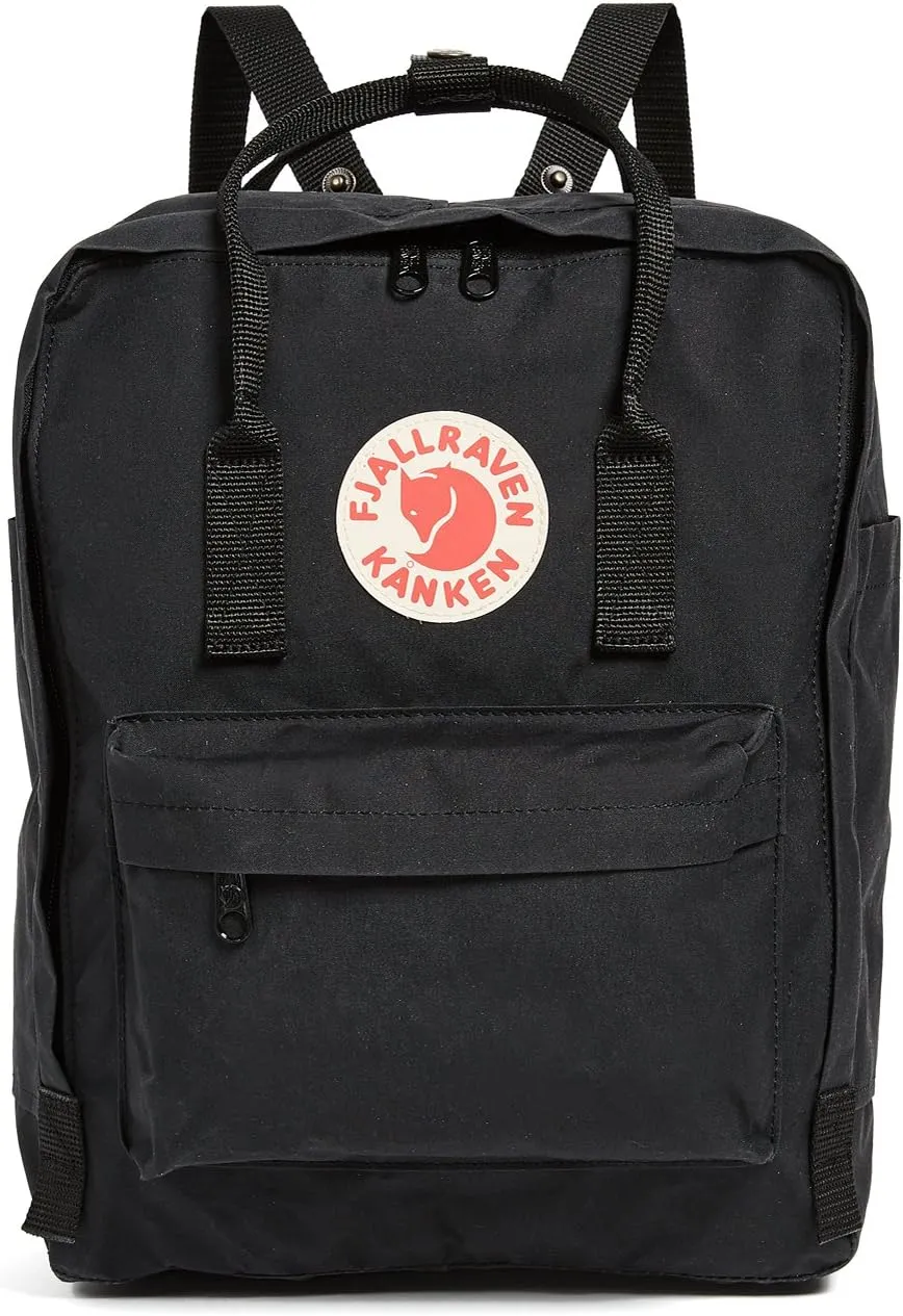 Fjallraven Women's Kanken Backpack, Black, One Size