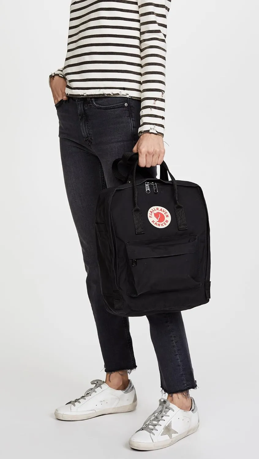 Fjallraven Women's Kanken Backpack, Black, One Size