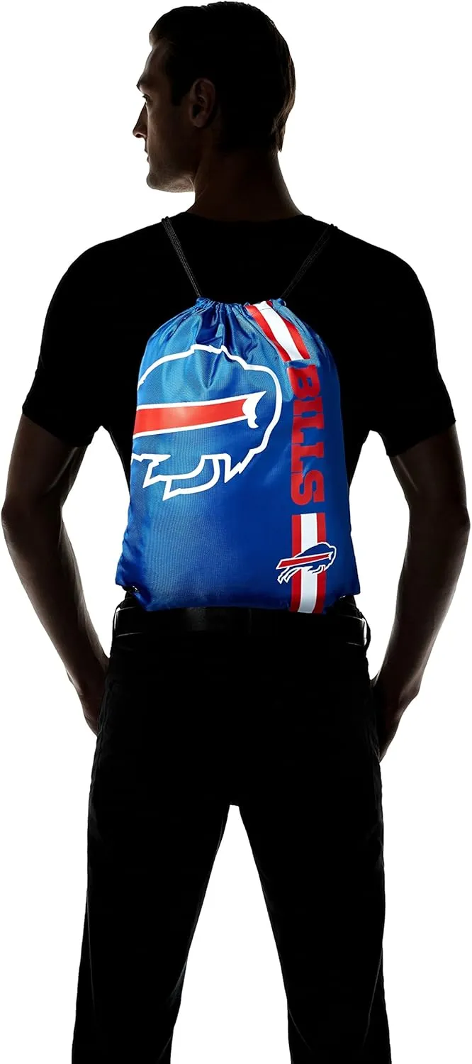 FOCO Buffalo Bills NFL Big Logo Drawstring Backpack