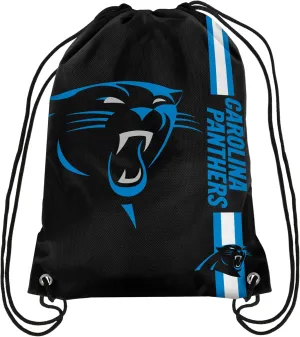 FOCO Carolina Panthers NFL Big Logo Drawstring Backpack