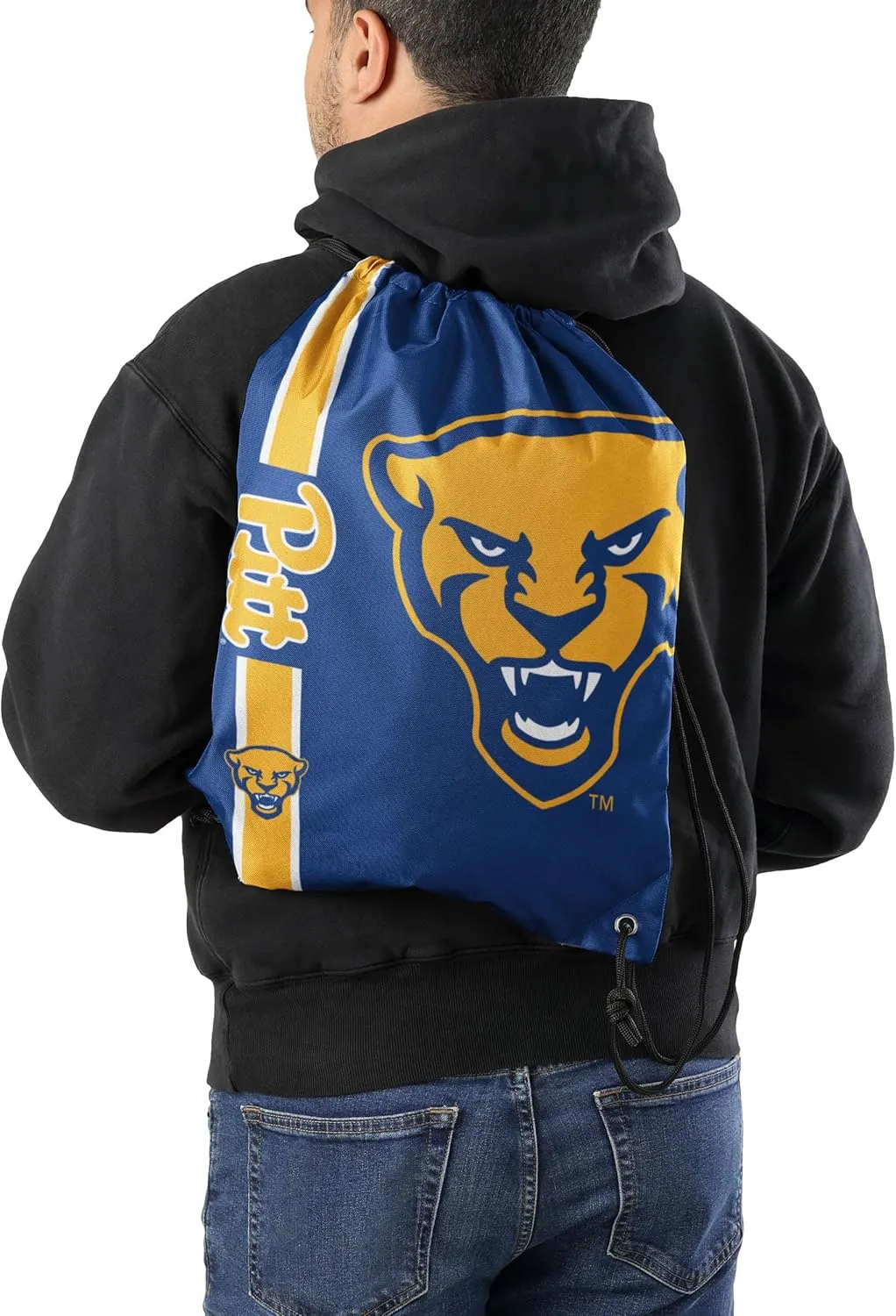 FOCO NCAA College Team Logo Drawstring Bag Backpack