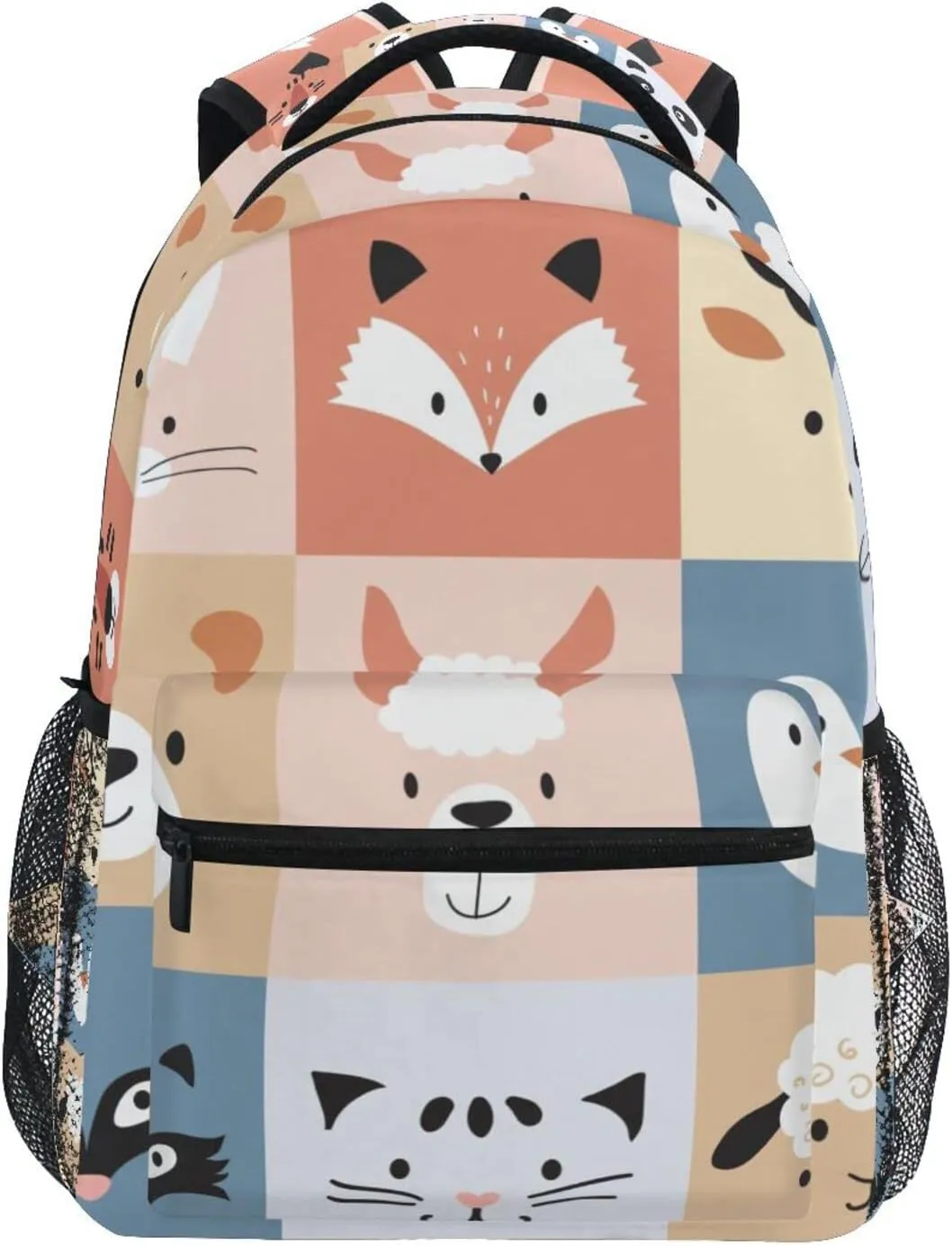 Forest Animal Fox Deer Backpacks for Girls Boys School Backpack Kids Bookbag 3rd 4th 5th Grade Elementary Travel Laptop Shoulder Bag Students Daypacks