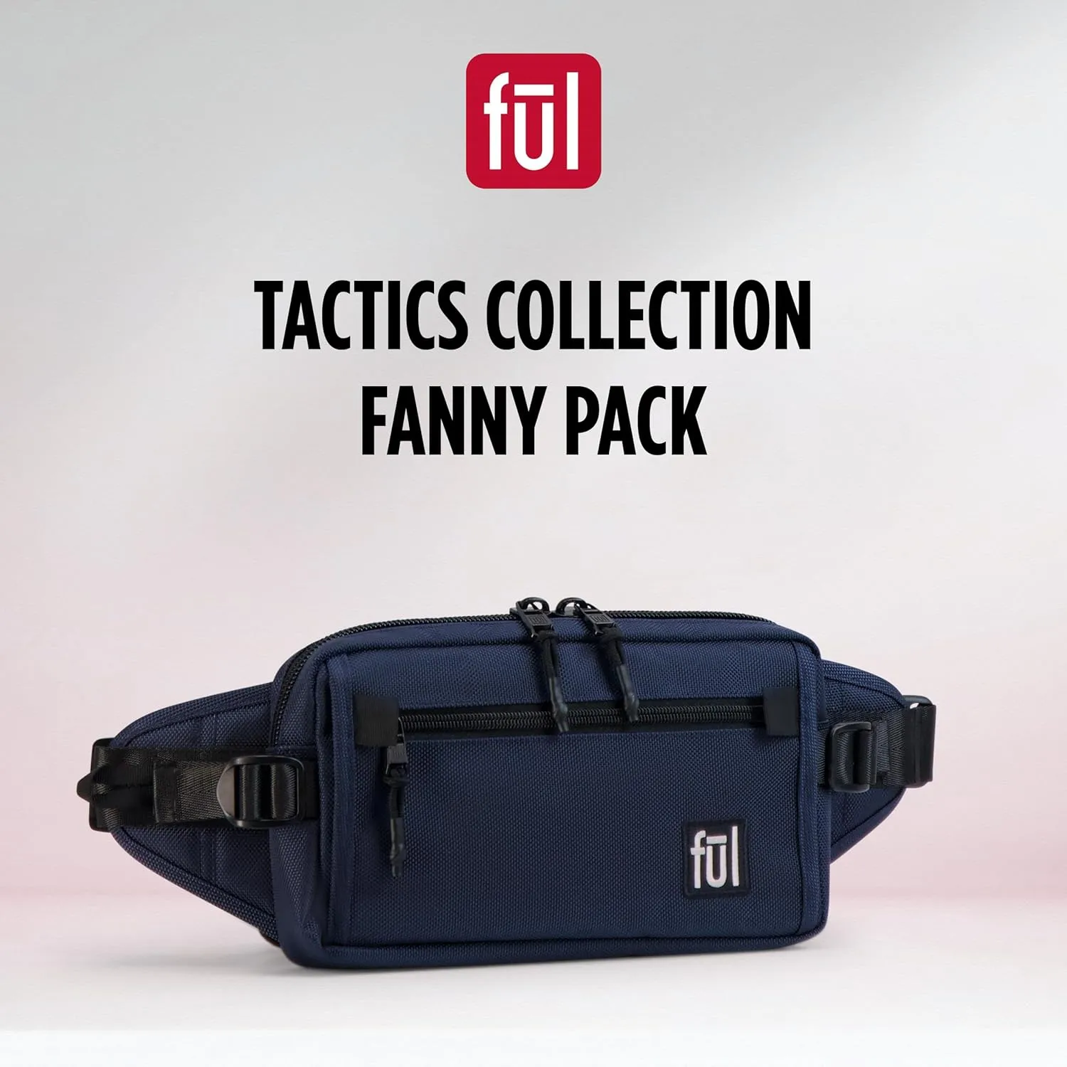 FUL Tactics Collection Fanny Pack, Scout Waist Crossbody Men and Women, Belt Bag