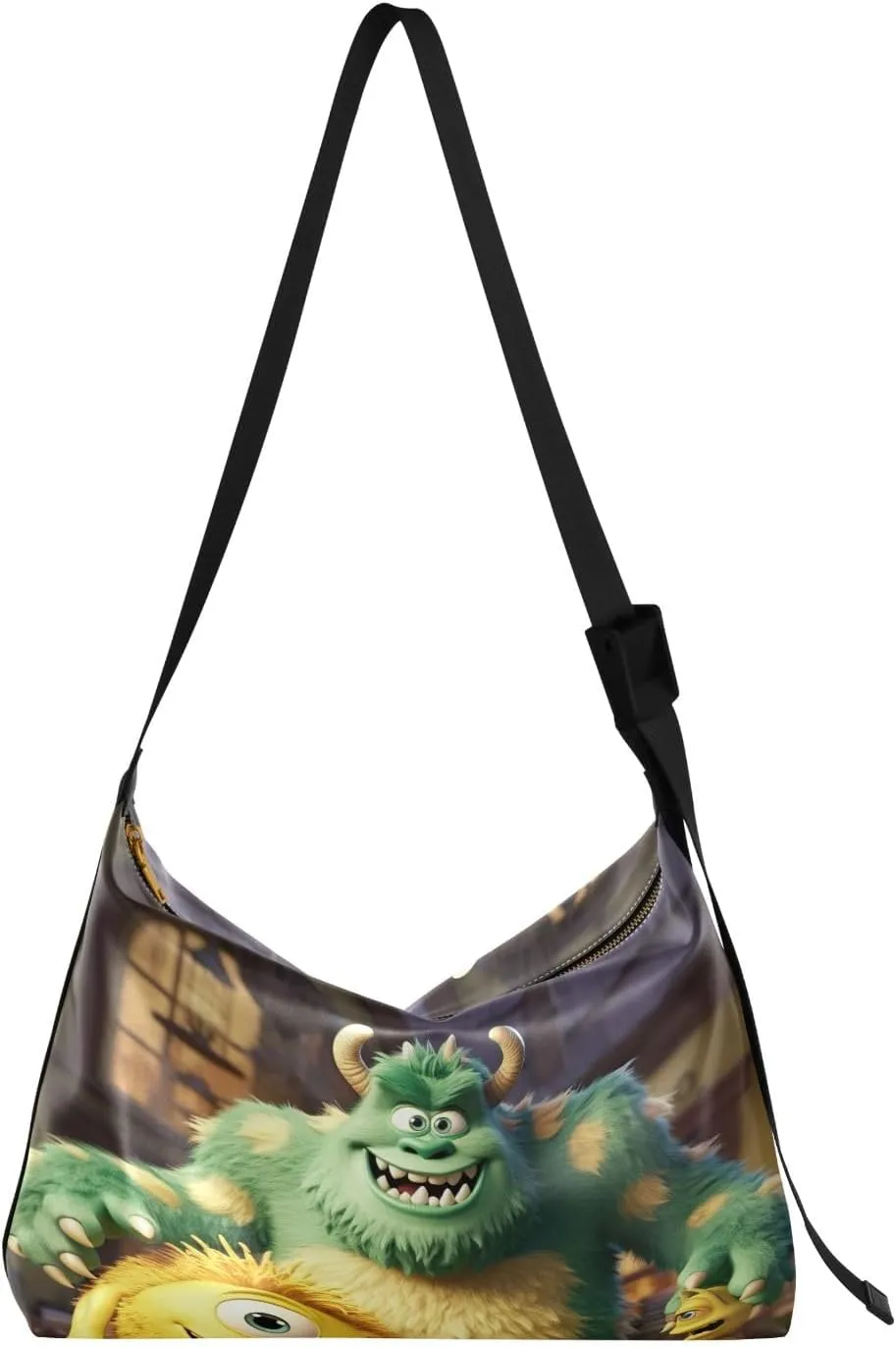 GAIGEO a of Sea Shells and Starfish Lightweight Leather Shoulder Bag, Men's Leather Crossbody Bag, Large Crossbody Bag