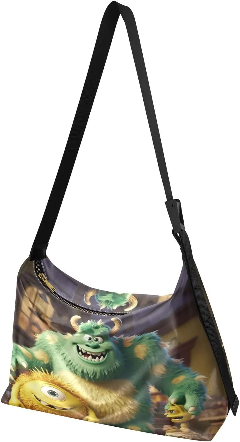 GAIGEO a of Sea Shells and Starfish Lightweight Leather Shoulder Bag, Men's Leather Crossbody Bag, Large Crossbody Bag