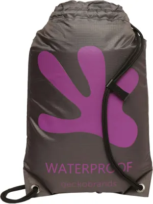 geckobrands 10L Drawstring Travel Backpack – Waterproof, Lightweight Dry Bag for Beach, Hiking, and Light Water Activities