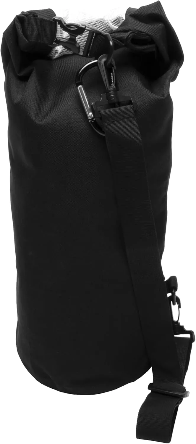 geckobrands Durable View Dry Bag – Waterproof Backpack with Translucent Panel
