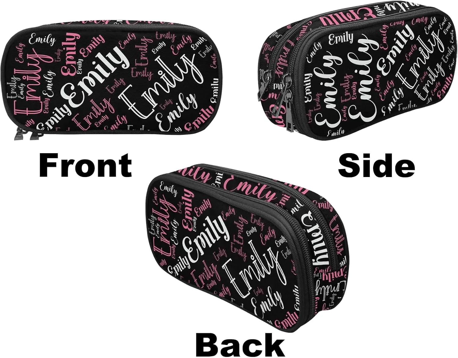 Generic Custom Kid's Backpack with Lunch Bag Box Pencil Pouch for Girls Butterfly Personalized Name School Bag for Daughter Granddaughter 3 in 1 Bookbags Set Schoolbag for School Season, Design 03