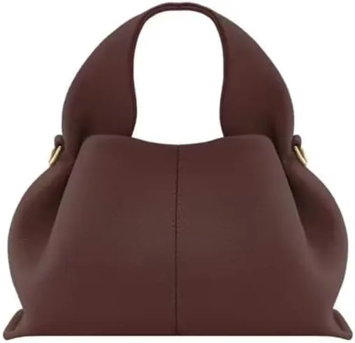 Genuine Leather Hobo Bag for Women - Minimalist Crossbody Purse with Adjustable Strap, Elegant Handbag for Daily Use