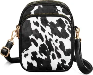GIFTPUZZ Cross Body Bag for Women Soft Leather Wallet Phone Bag with Multi Pockets 6.74 * 3.08 * 8.46 inches