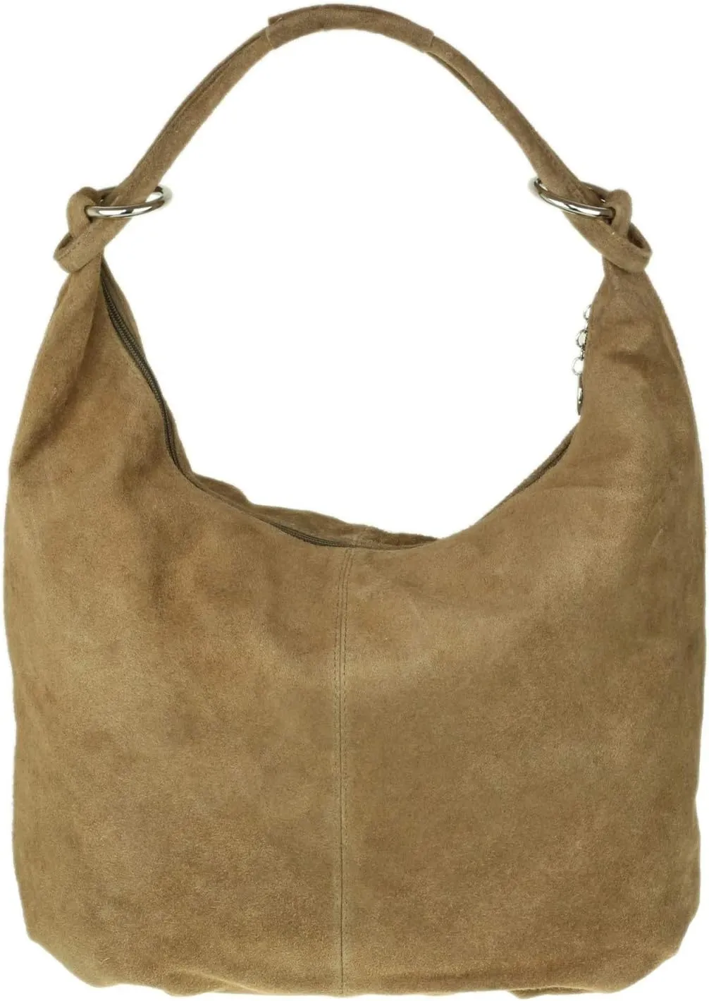 Girly HandBags Womens Hobo Italian Suede Genuine Leather Shoulder Bag