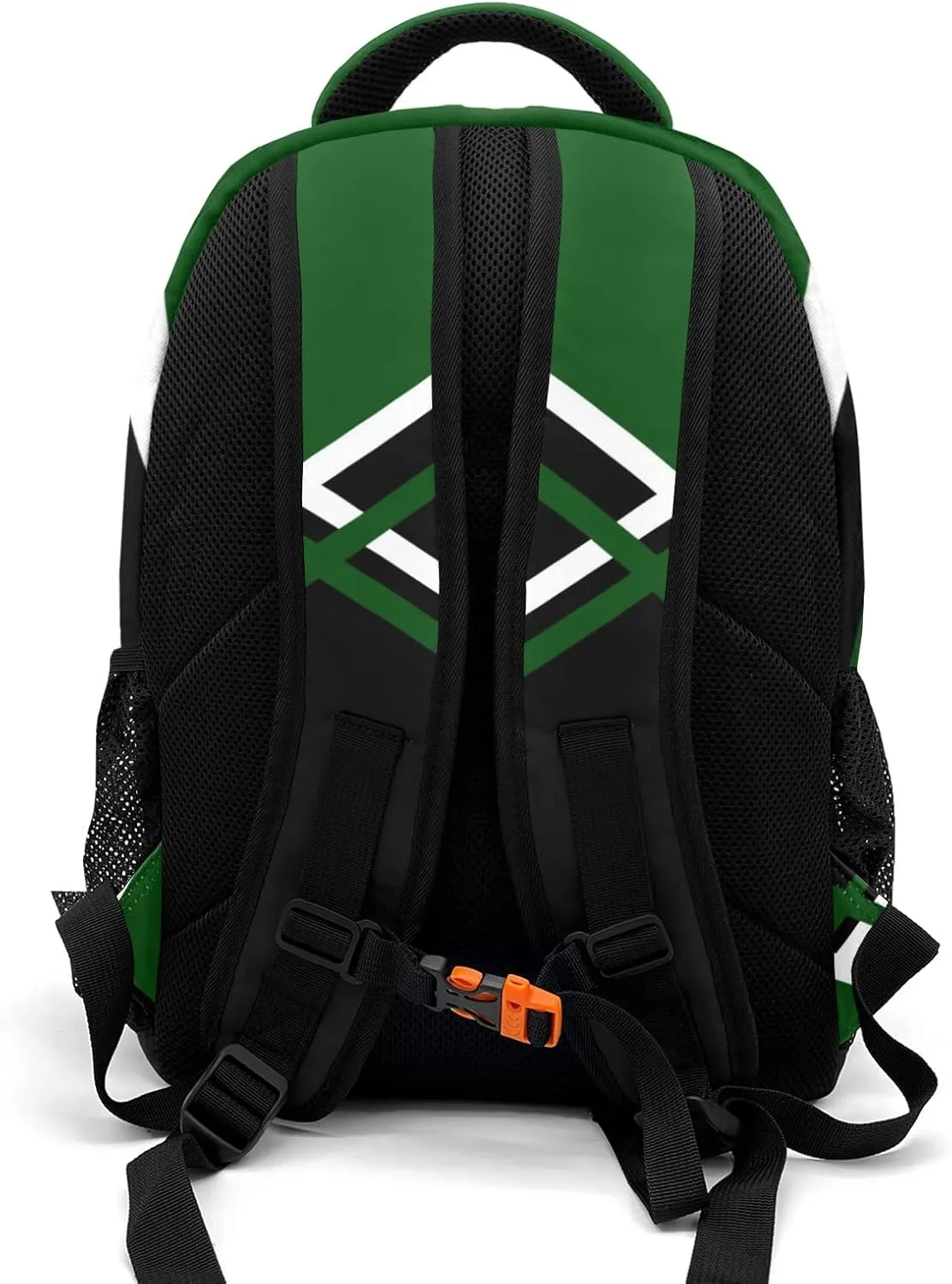 Green Cheerleader Cheer Backpack Personalized with Name for Men Women Shoulder Bag Laptop Bag Bookbag