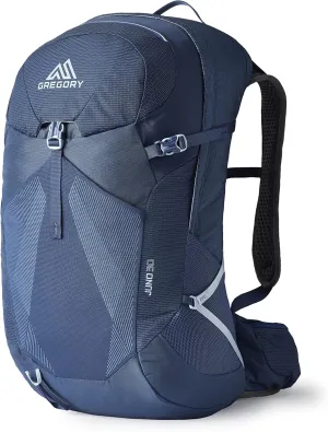 Gregory Juno 30L H2O Women's Day Hiking/Backpacking Hydration Backpack with Included Reservoir, Breathable Backpanel and Shoulder Harness, One Size Fits All, Vintage Blue
