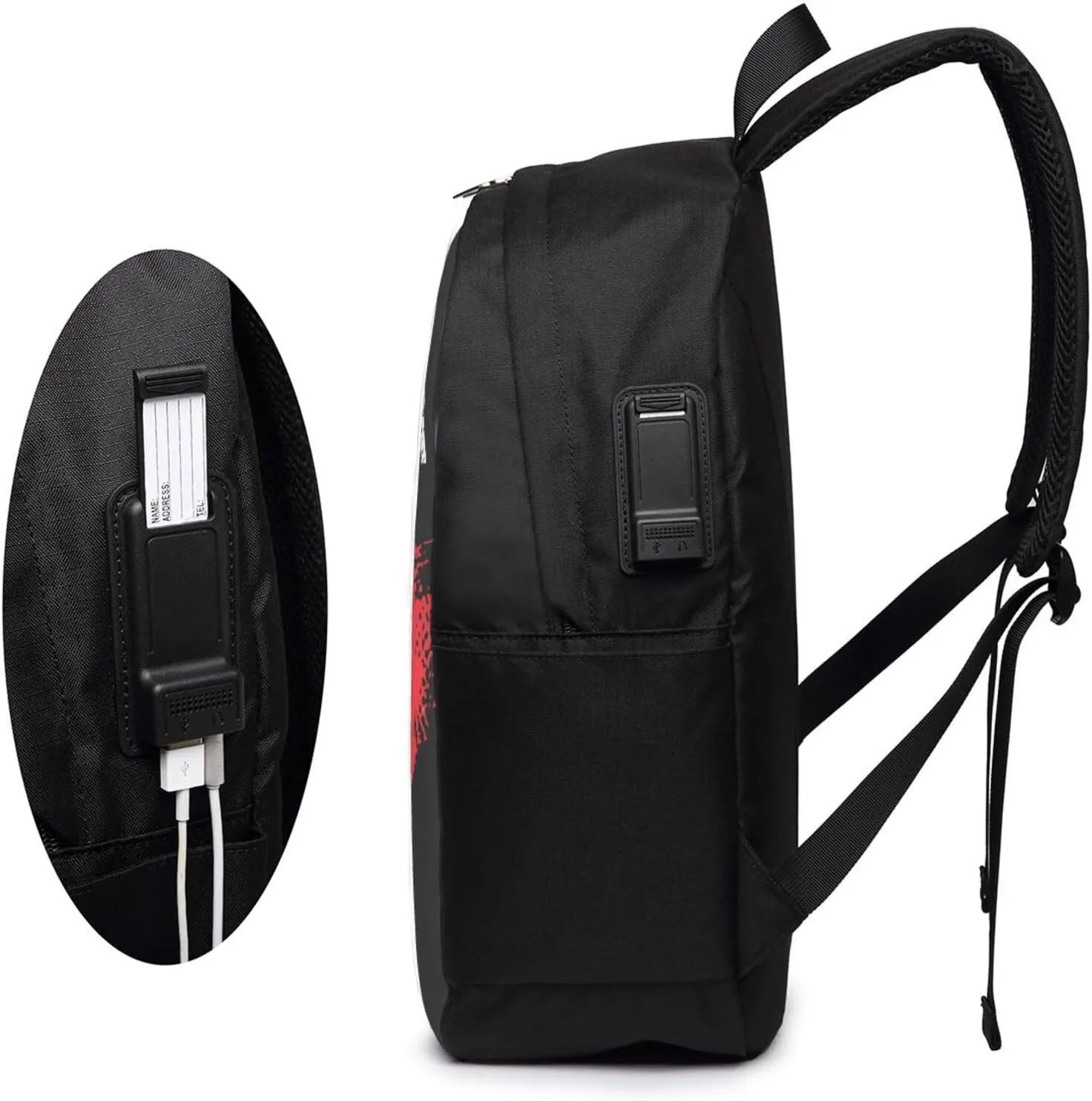 Grenada Flag Grenadian Proud Roots Travel Backpack 17-Inch Laptop Backpacks Business Rucksack Casual Sport Daypack with USB Charging Port Carry-on Bag for Camping Biking