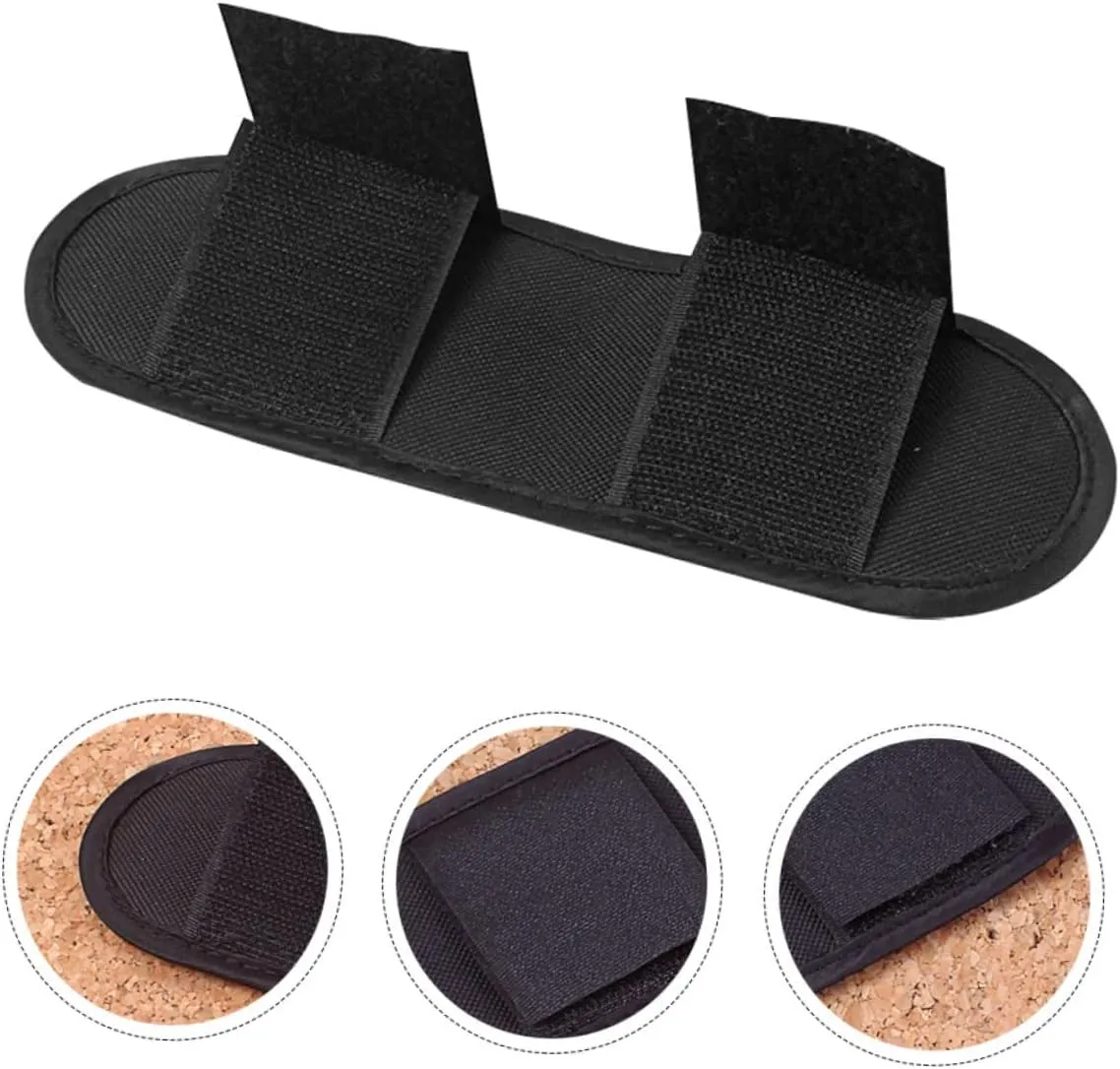 Guitar Shoulder Pads Black Guitar Strap Non- Slip Guitar Strap Pad Non-slip Guitar Strap Protective Pad