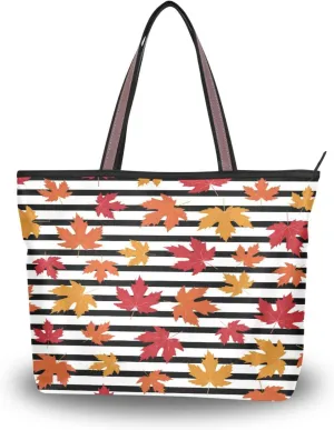 Halloween Pumpkin Tote Purse with Pockets and Compartments,Halloween Pumpkin Tote Bag Zippered