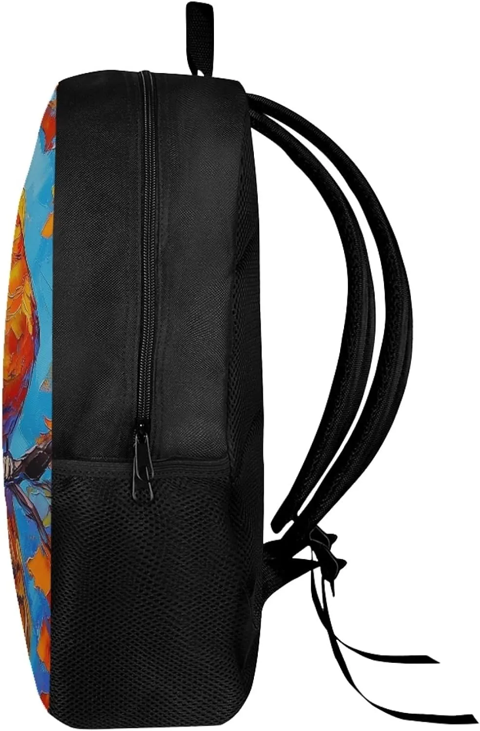 Hawapod Golden Pheasant Backpacks For Youth Animal School Playing Cartoon Boy Girl Gift Double Strap Shoulder Bag School Bag