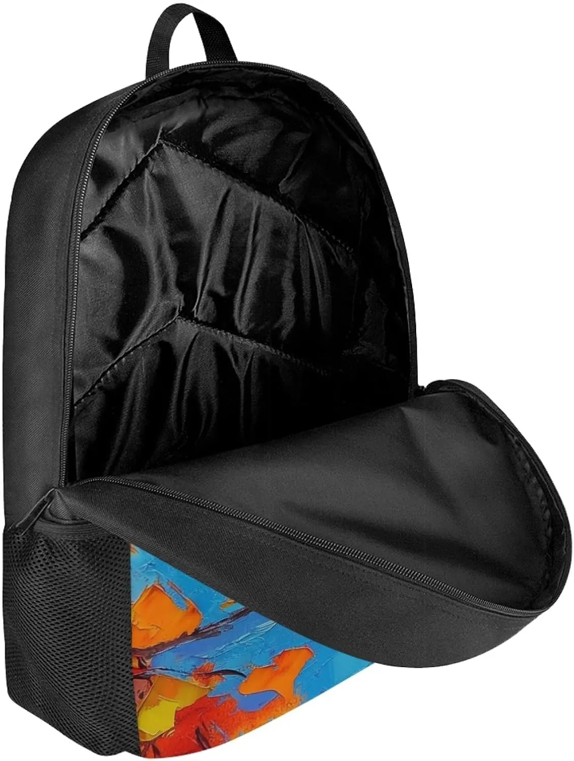 Hawapod Golden Pheasant Backpacks For Youth Animal School Playing Cartoon Boy Girl Gift Double Strap Shoulder Bag School Bag